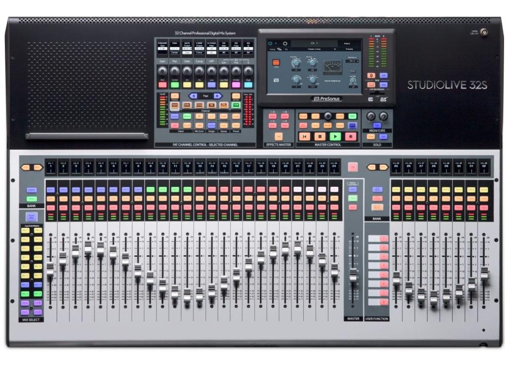 PreSonus StudioLive 32S Series III StudioLive 32-channel digital mixer and USB audio interface