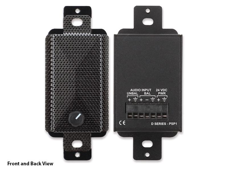 RDL DB-PSP1 Decora-Style Active Loudspeaker/Black