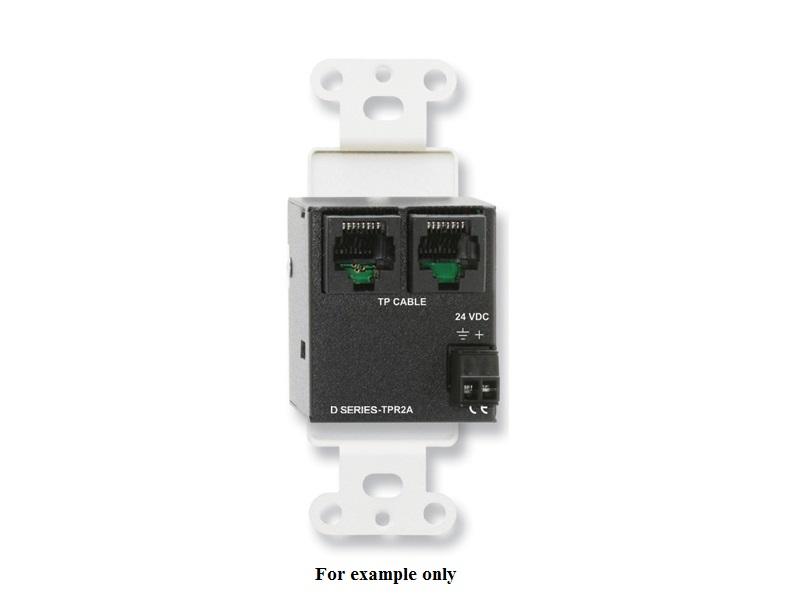 Tpr2a DB-TPR2A RDL Active 2-Pair Extender (Receiver)/Format-A /stereo jack ...