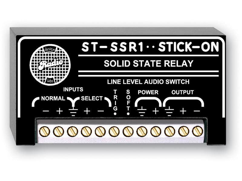 RDL ST-SSR1 2x1 Line-Level Audio Switcher