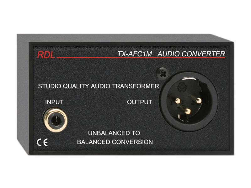 RDL TX-AFC1M Audio Transformer/XLR Phono