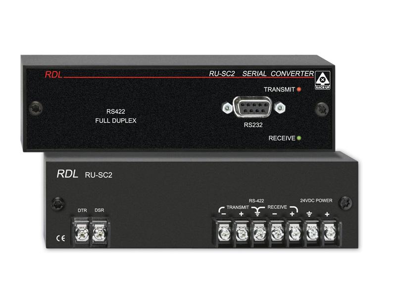 RDL RU-SC2 RS-232/422 Serial Converter/Full-Duplex