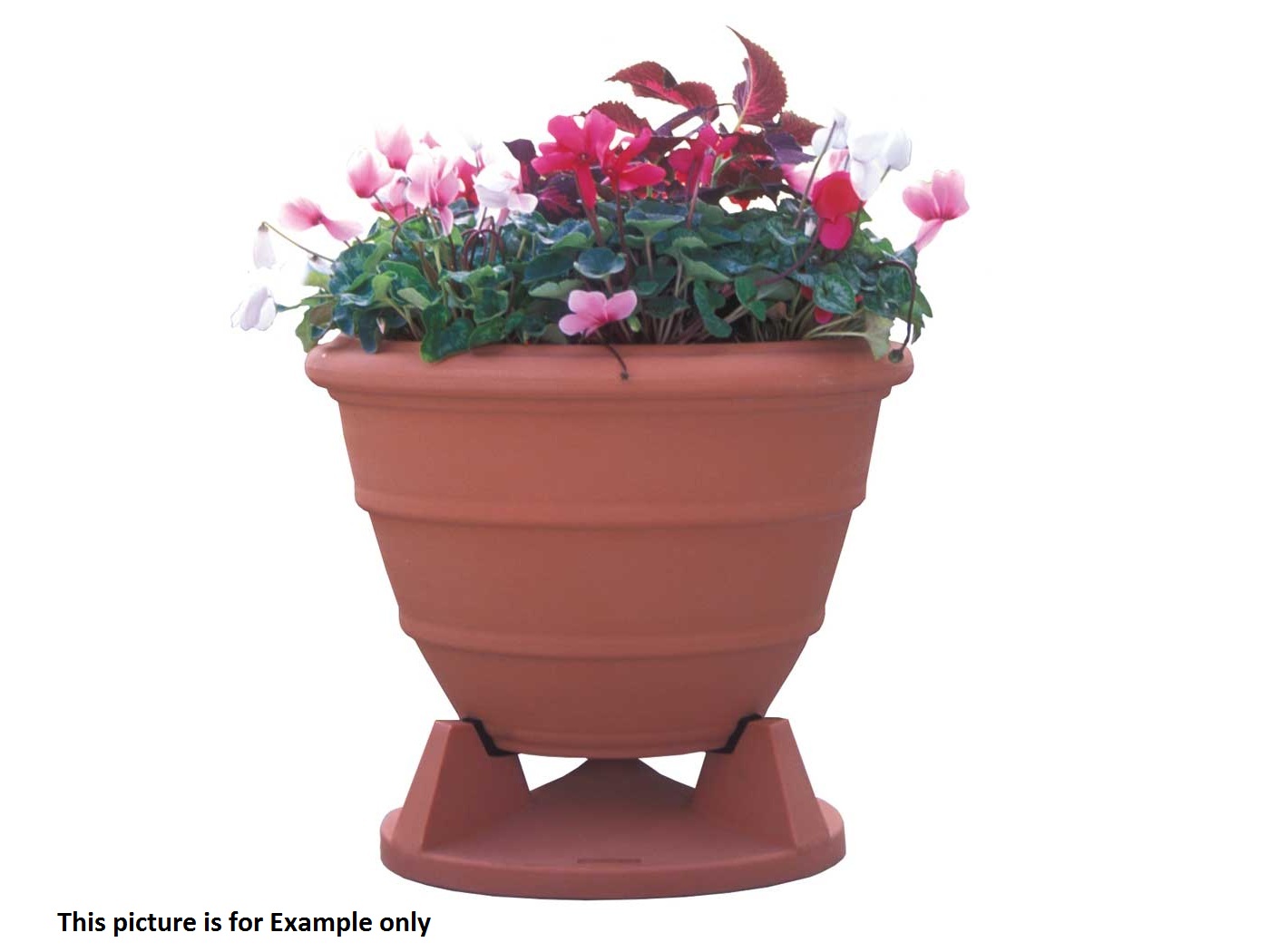 Rockustics Omniplanter 8.0-GG/T 8in Planter Speaker w Transformer/Gray Granite