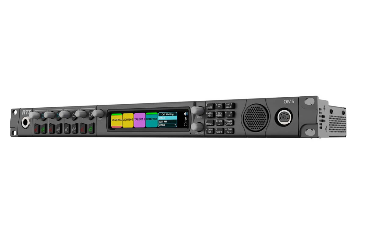 Digital Control Rts OMS INTERMED 5F RTS OMS Intermediate Digital Partyline Intercom Base/5 ...