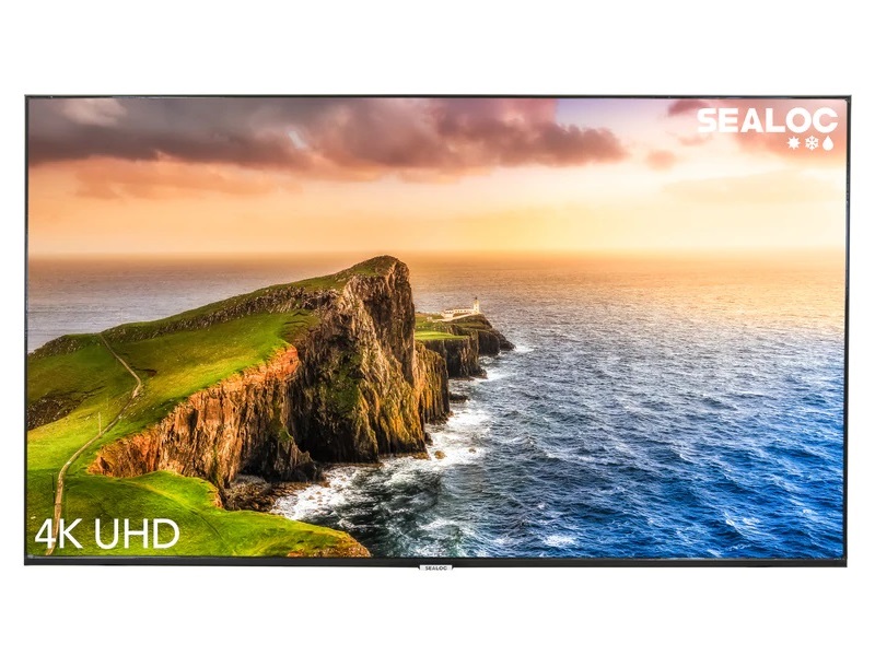 SEALOC CST-SS8SAU-50 50 inch Coastal Samsung 8 Series Outdoor TV Fully Weatherproof (Full Shade Viewing) 300 NITS
