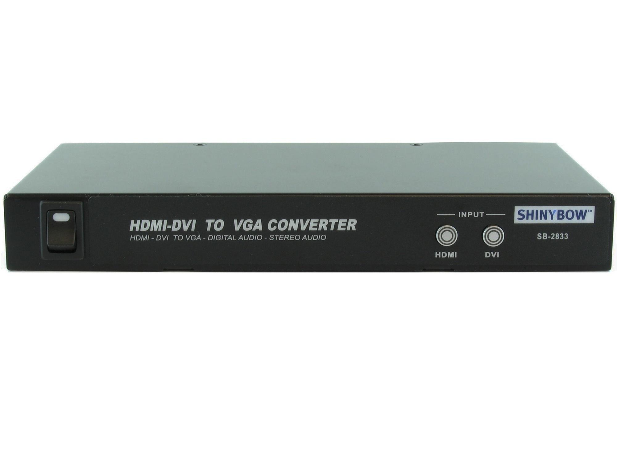 Shinybow SB-2833 HDMI/DVI to VGA/Digital/Audio Converter