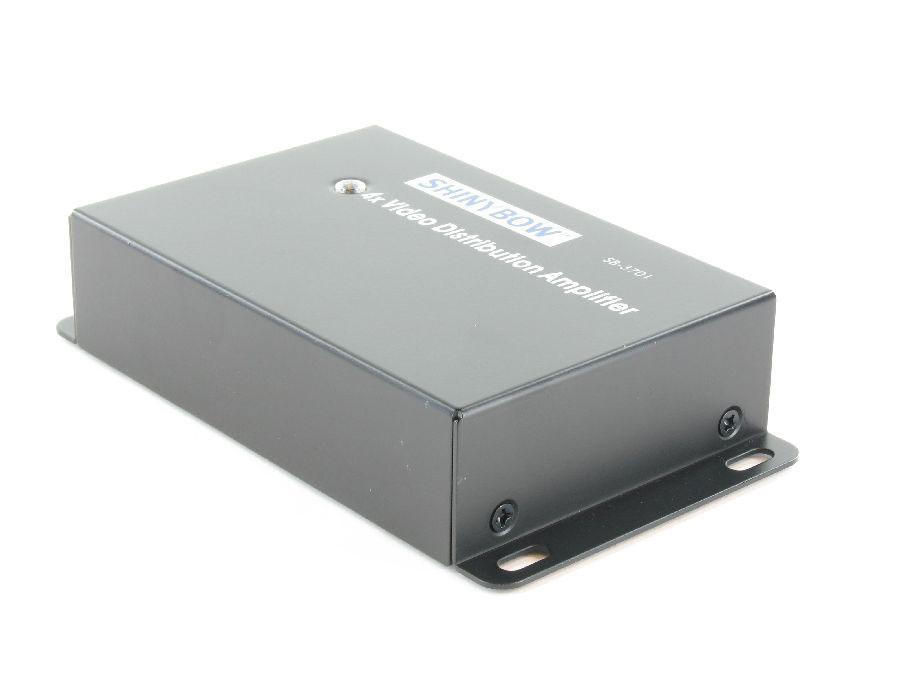Shinybow SB-3701RCA 1x4 Composite Video Digital Distribution Amplifier