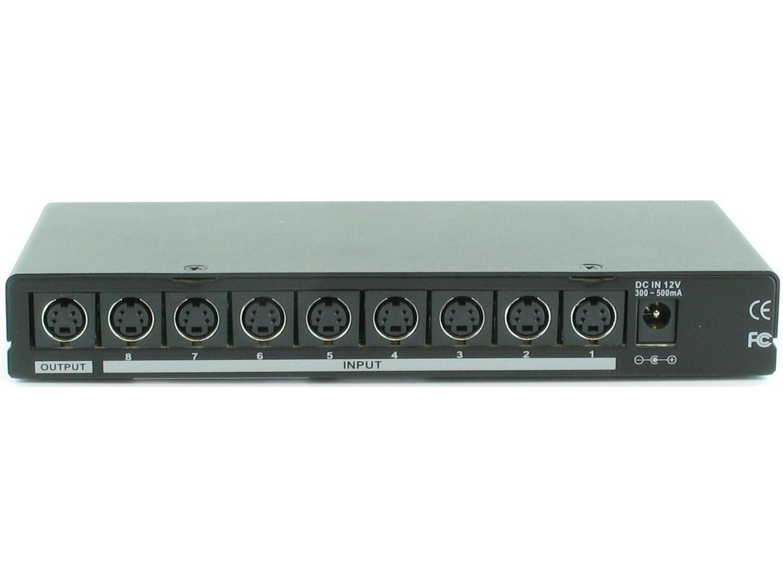 Shinybow SB-5440SV 8x1 S-Video Switcher
