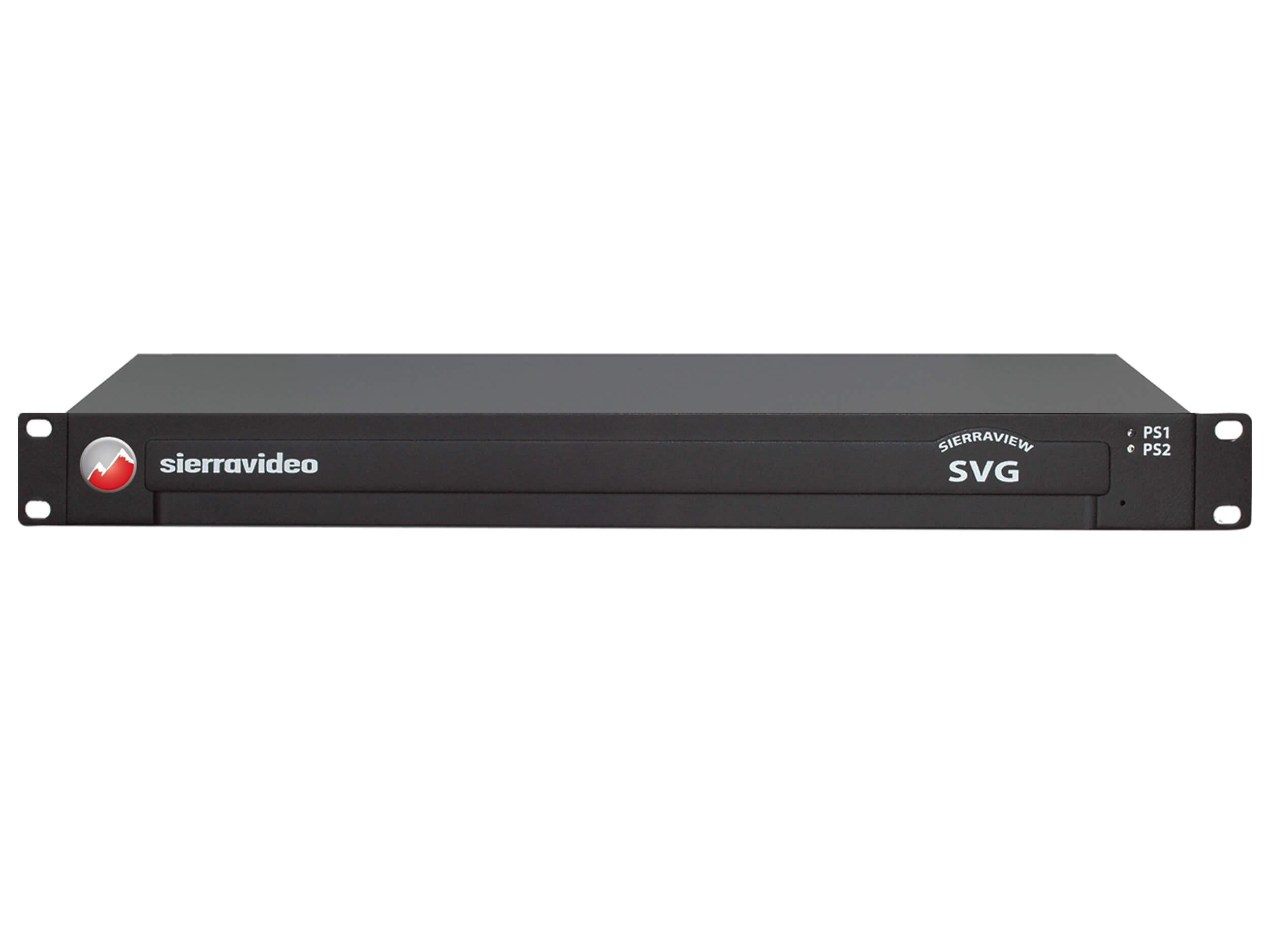 Sierra Video SVG-CVSD-SA SD with Embedded Audio and CVBS Auto-Sensing Input Module/4 BNC Inputs Per Module