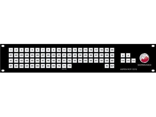Sierra Video RCP-7272 Remote Control Panel for the 72 x 72 3G HD Switcher