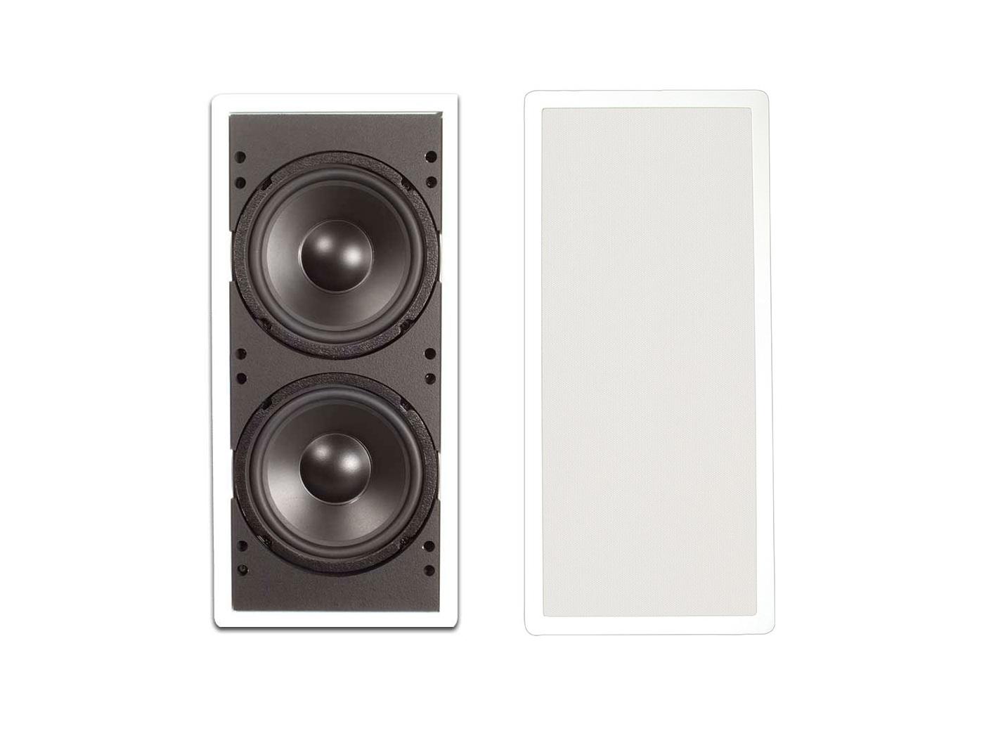 In Wall Subwoofer >> Soliddrive Iw200 A Kit Dual 8 In In Wall Subwoofer With Sealed Enclosure Amplifier In Wall Subwoofer >> Soliddrive Iw200 A Kit Dual 8 In In Wall Subwoofer With Sealed Enclosure Amplifier