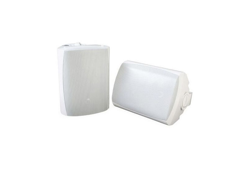 SunBriteTV SB-AW-6-WHT All-Weather 6.5 inch Surface Mount Outdoor Speakers (Pair) - White