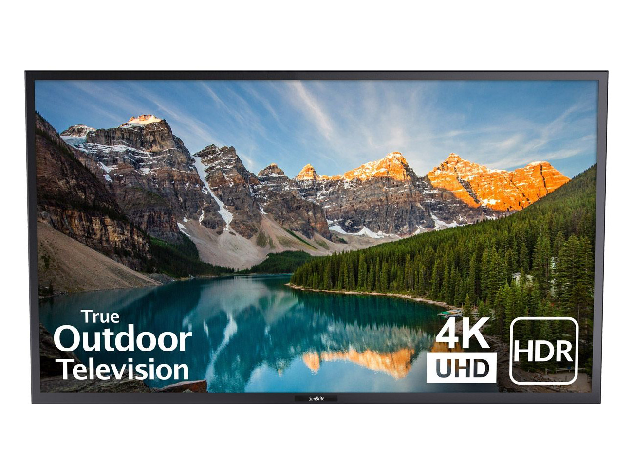 SunBriteTV SB-V-55-4KHDR-BL 55in 4K UltraHD (2160p) HDR Veranda Outdoor LED TV/Full Shade