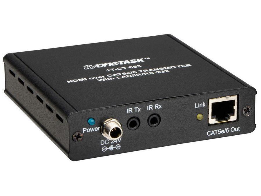 TV One 1T-CT-653 HDMI v1.4 4K/RS232/IR/Ethernet over Cat5e/Cat6  Extender (Sender)