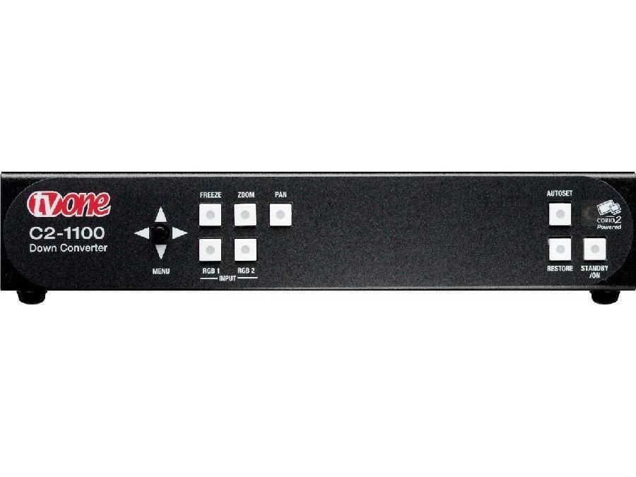 TV One C2-1100 PC/HDTV VGA/RGB to Composite/Component/S-video Down Converter