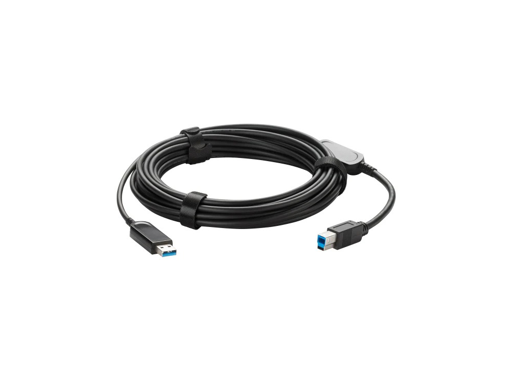 Vaddio 440-1005-061 USB 3.0 Active Optical Cable Type B to Type A - Plenum Rated - 8m/26.2ft