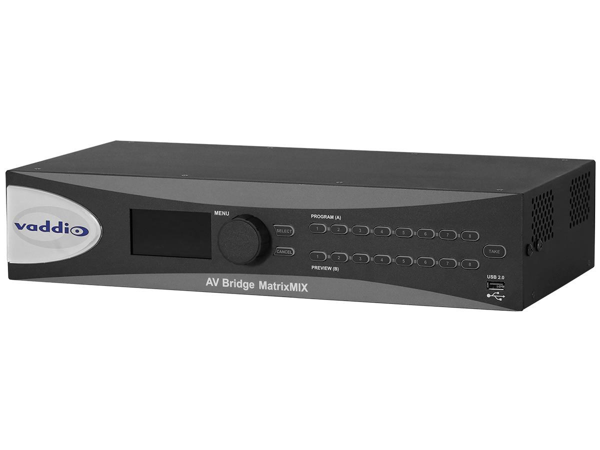Vaddio 999-5660-000 AV Bridge MatrixMIX Multipurpose HDMI Switcher with RS-232 ports
