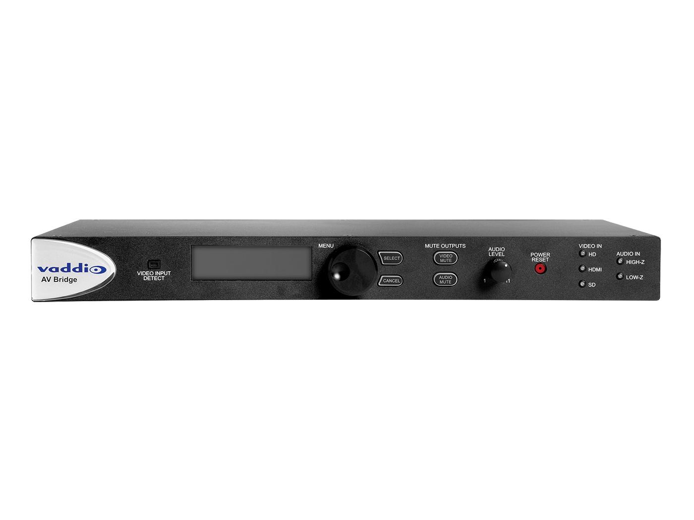 Vaddio 999-8210-000 AV Bridge Digital HD Media USB/IP Streaming Appliance/Encoder