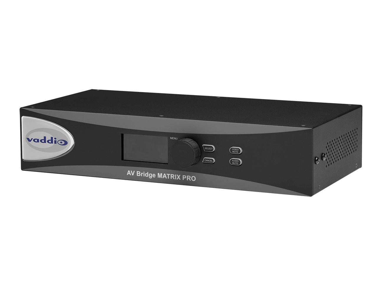 Vaddio 999-8230-000 AV Bridge MATRIX PRO IP and USB 2.0 streaming Encoder