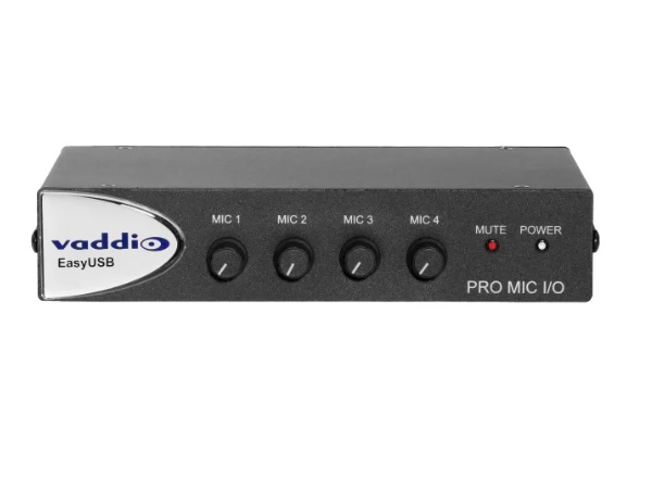 Vaddio 999-8520-000 EasyUSB PRO MIC I/O Microphone Interface for the EasyUSB Audio Solutions