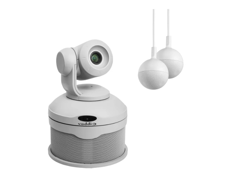 Vaddio 999-99950-200W ConferenceSHOT AV Bundle - CeilingMIC 2 (White)