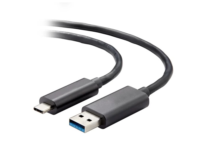 Vaddio 440-1007-008 USB 3.2 Gen 2x1 Type C to Type A Active Optical Cable Plenum