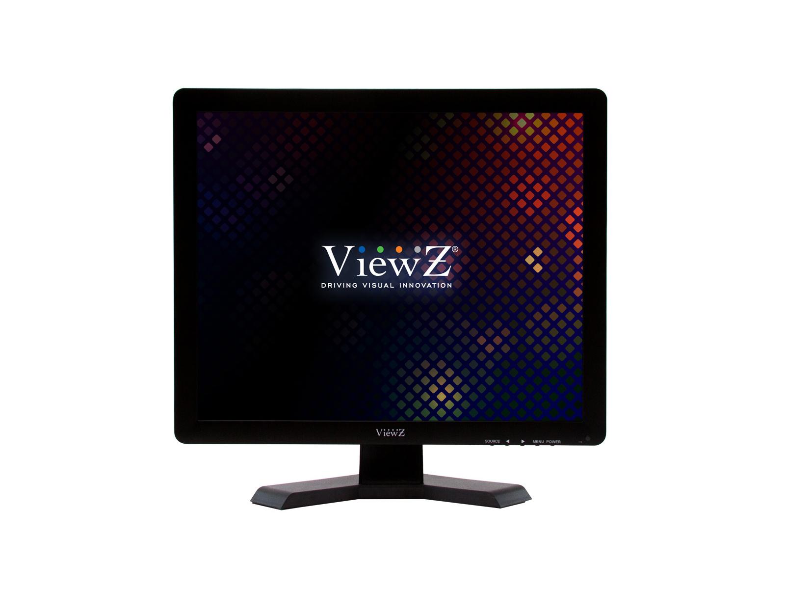 ViewZ VZ-17RTN 17 inch 1280x1024 HDMI/VGA Professional LED CCTV Monitor
