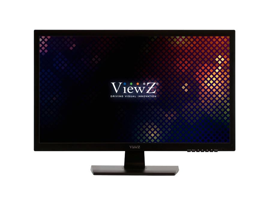 ViewZ VZ-24CMP 23.6 inch 1920x1080 HDMI/VGA/Audio Professional LED CCTV Monitor with 3D Comb-filter