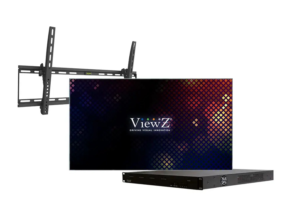 ViewZ VZ-55UNBS2x2/8 55 inch Video Wall 2x2 / 8-Inputs Multi-Viewer Configuration