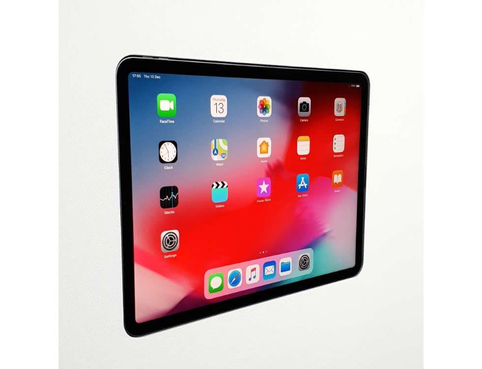 Wall-Smart 002-1-371-NG Flush Wall Adapter iPad Pro 12.9 5th/6th/iPad Air 13 M2 No Grills POE to USB