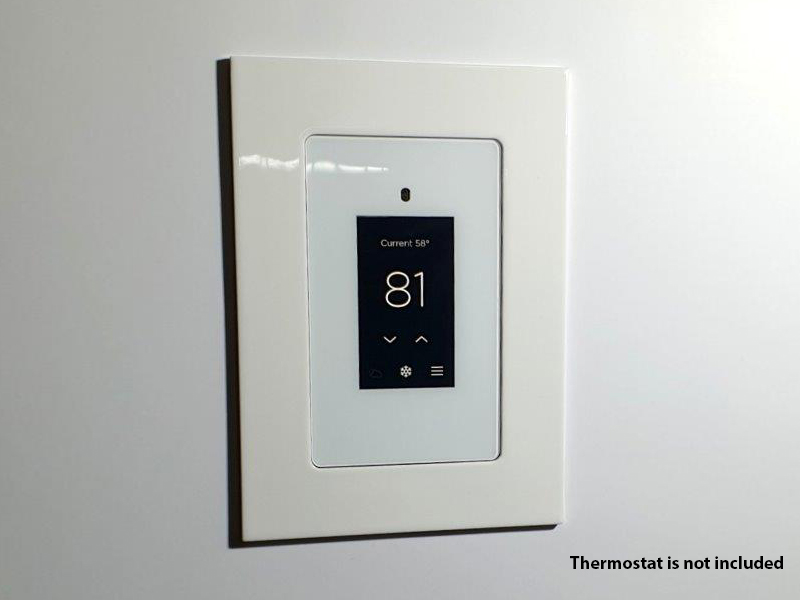 Wall-Smart 028-1-392-WH Retrofit Mount for Savant Thermostat CLI-W200/White