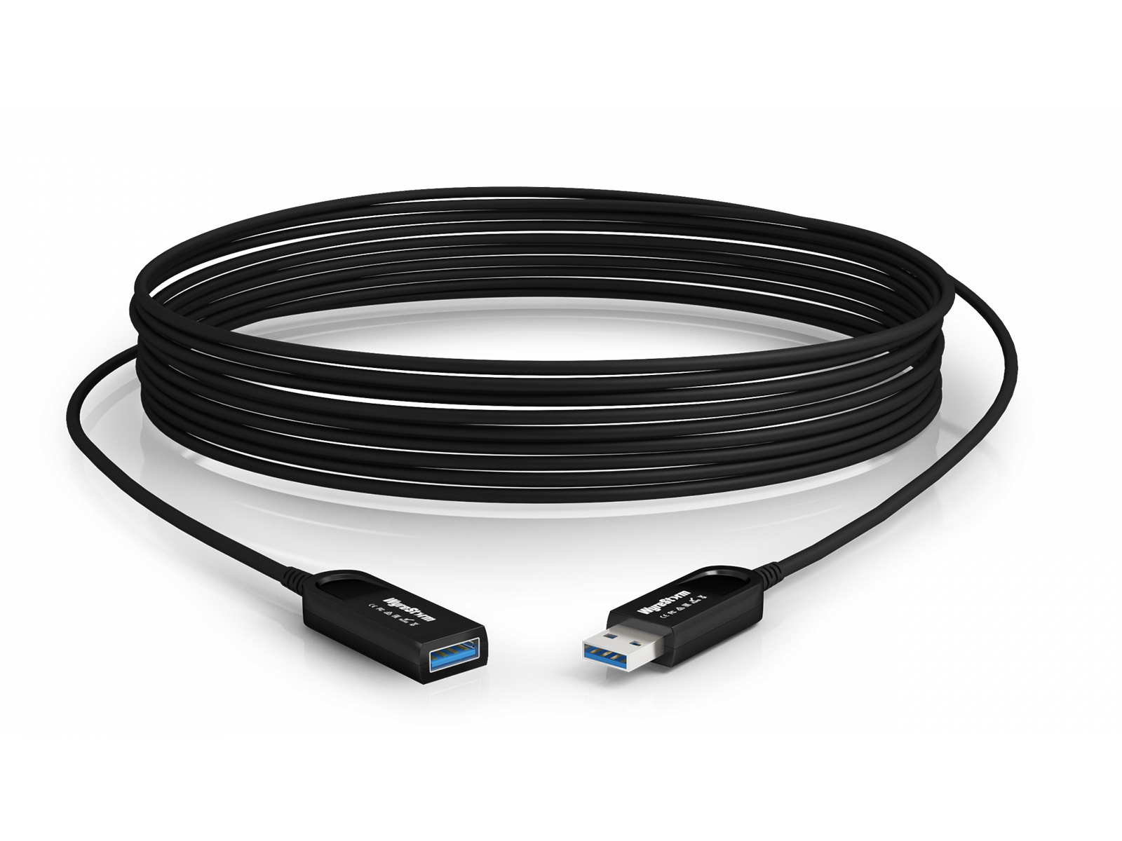 WyreStorm CAB-UAOC-15-P 15m USB 3.2 GEN 2 10Gbps Active Optical Extension Cable