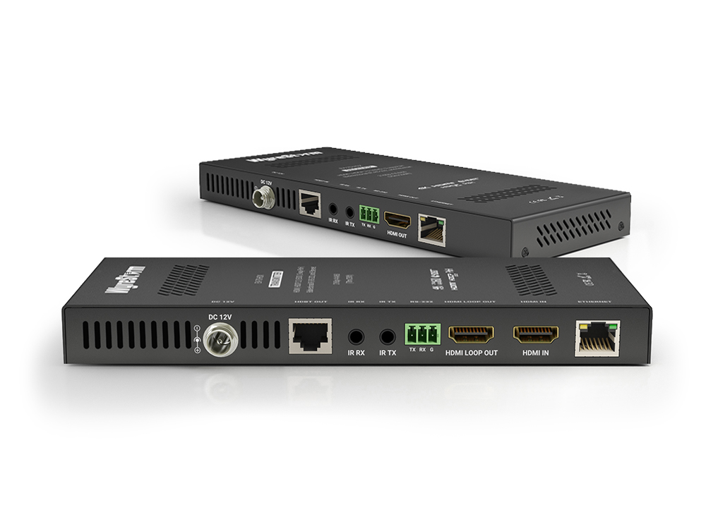 WyreStorm EX-70-H2X 4K UHD HDBaseT Extender (Transmitter/Receiver) Set with HDMI Loop Out/2-way PoH (70m/230ft)