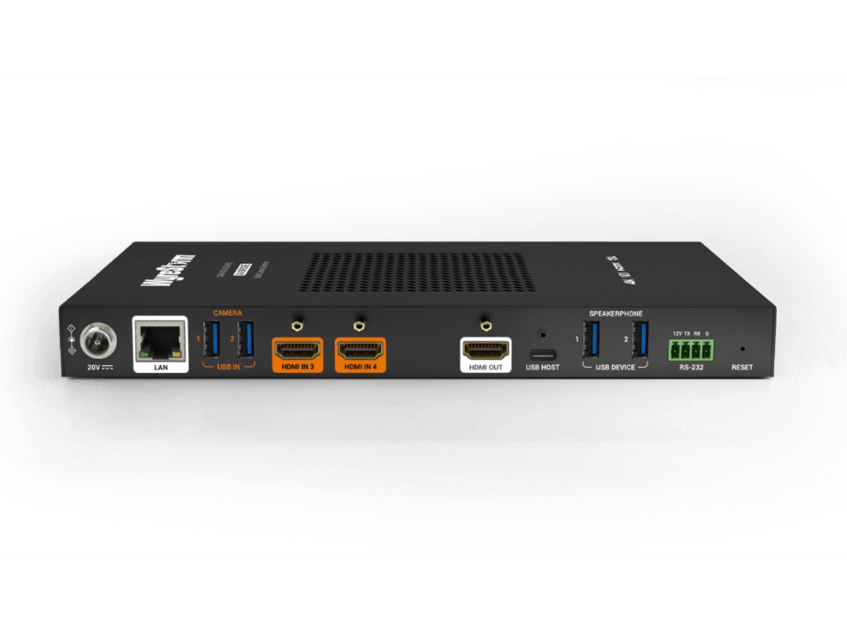 WyreStorm CAM-0402-BRG 4K30Hz Camera Bridge / 4 Wired Inputs 2 HDMI 2 USB / HDMI USB Output / Multiview / RS232