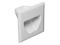 BZB 45-0002-WH Data Comm 2-Gang Recessed Low Voltage Cable Plate/White