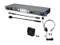 Datavideo ITC-100 8-User Wired Intercom System with 4 Beltpacks and 4 Headsets