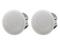 Electro-Voice EVIDPC6.2 EVID Series 6.5 inch 2-Way Ultra-High Performance Ceiling Speaker (White/Pair)